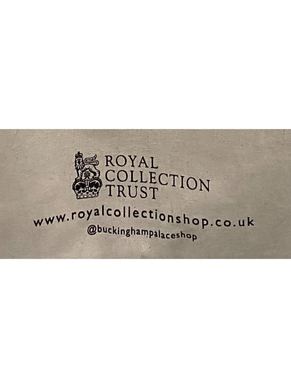Buckingham Palace Royal Collection Trust Canvas Tote Bag London - Picture 4 of 4